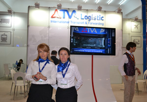 Стенд компании «TVA», выставка ТрансРоссия, 2013