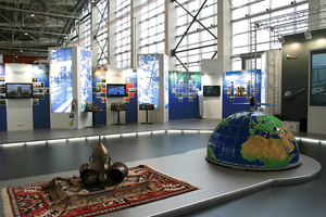 Стенд Республики Азербайджан, Выставка 20 лет СНГ, 2011