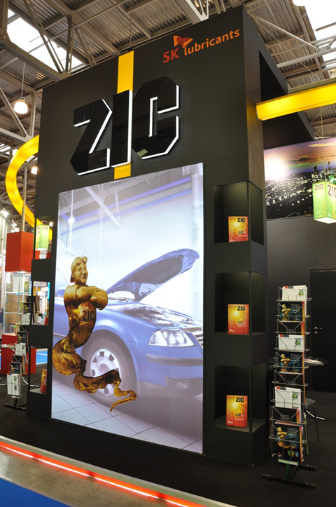 Стенд компании ZIC «Мотор Шоу», 2010