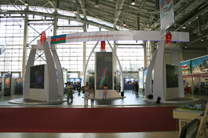 Стенд Республики Азербайджан, Выставка 20 лет СНГ, 2011
