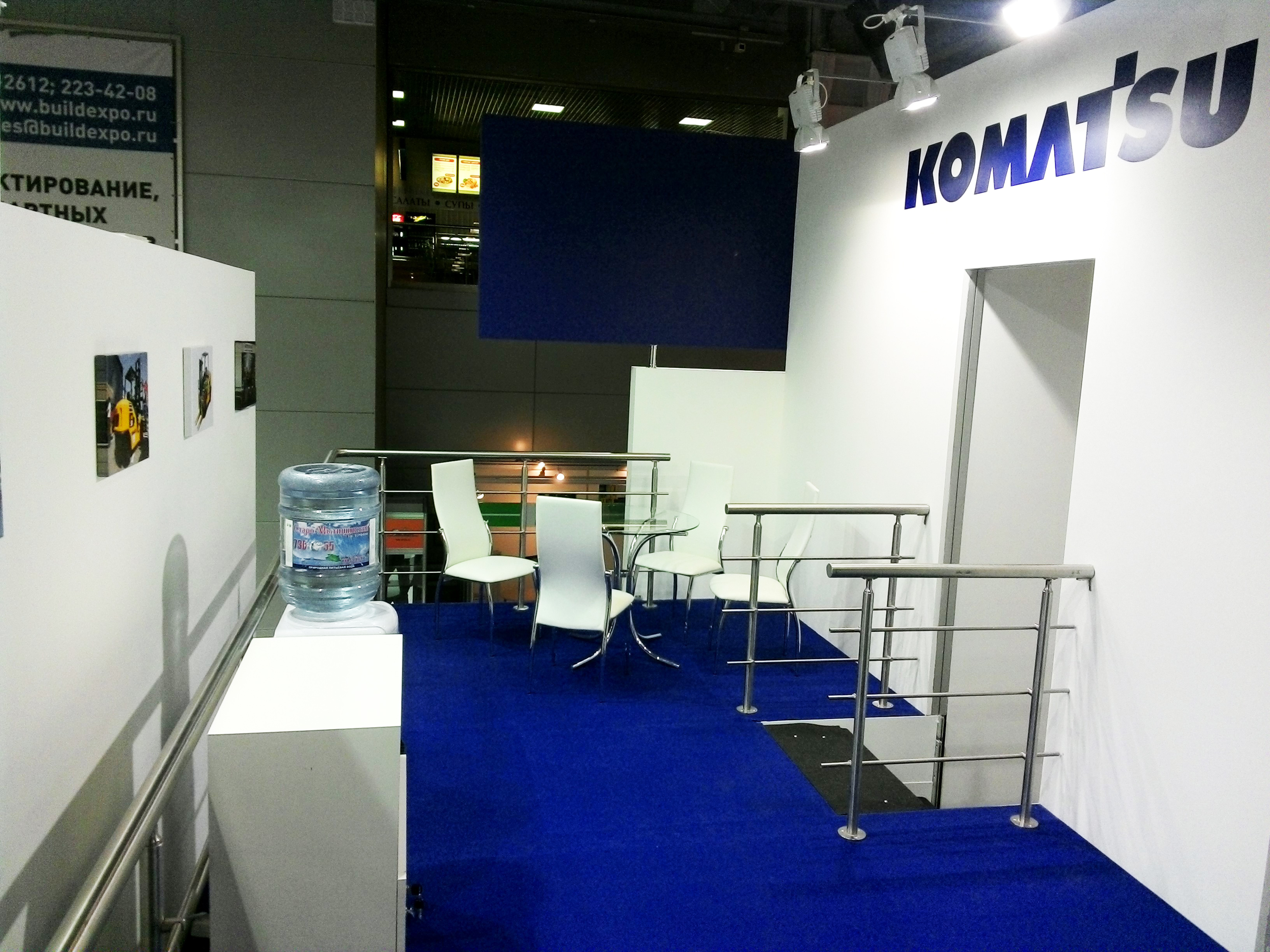 Komatsu — выставка CeMAT,2013